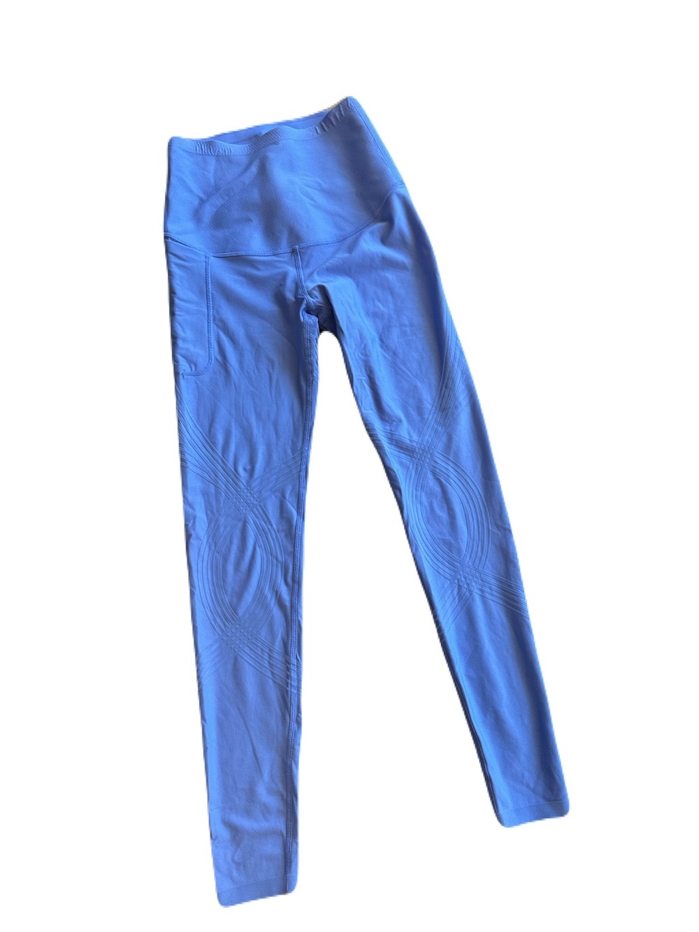 Fanka High-Rise Performance Leggings in Periwinkle Blue
